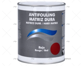 ANTIFOULING MATRICE DURE ROUGE 0,75L