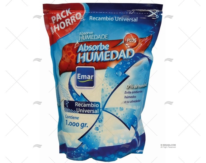 RECAMBIO ABSORBE HUMEDAD 1000gr