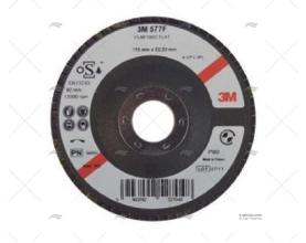 FOLHAS DE DISCO 577F125mm/FLAT P40 10U 3M