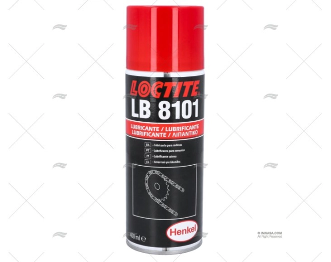 CHAIN LUBRICANT 8101 400ml LOCTITE