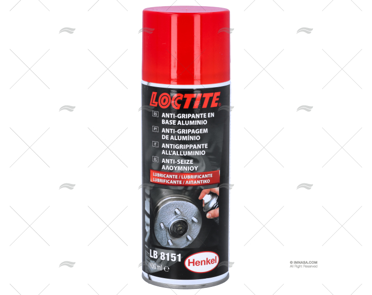 DEGRIPPANT 8151 ALUMINIUM 400 ML SPRAY LOCTITE