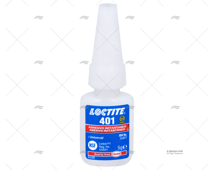 ADESIVO INSTANTÂNEO GERAL 401 5gr LOCTITE