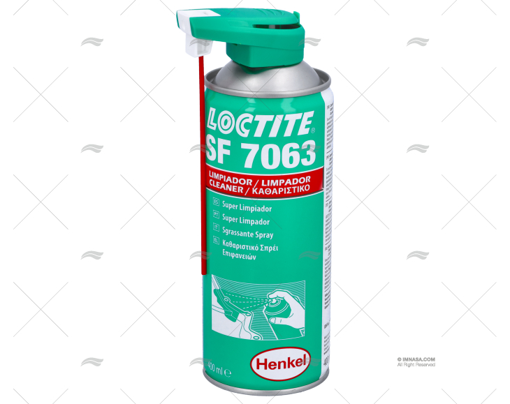 LIMPIADOR 7063 GENERAL 400ml SPRAY LOCTITE