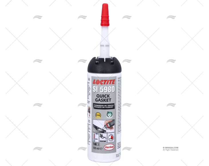 SILICONE PREMIUM 5980 PARA VEDAÇÃOS DO M LOCTITE